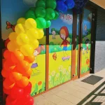 Dekoracja balonowa tęcza - Warszawa