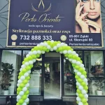 Łuk balonowy na otwarcie Perła Orientu Ząbki