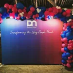 Dekoracja balonowa Diebold Nixdorf