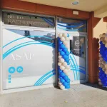 Kolumny balonowe na otwarcie biura ASAP