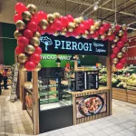 Girlanda balonowa na otwarcie stoiska - Warszawa