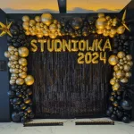 Ścianka balonowa studniówka Hotel Arche