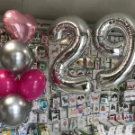 Balony z helem na 29 urodziny