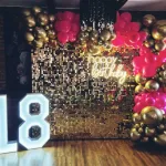 Ścianka urodzinowa na 18stkę - U Pietrzaków