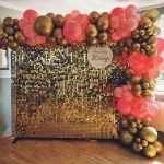 Ścianka na chrzciny Zielonka