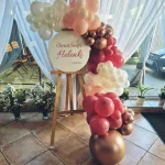 Girlanda na sztaludze Chrzciny - Primavera