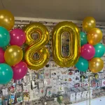 Balony na 80 urodziny