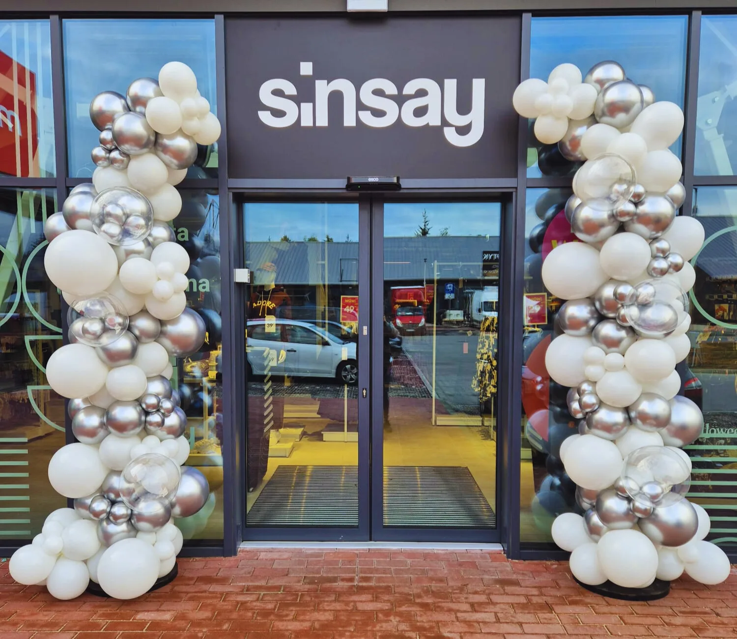 Kolumny balonowe organiczne